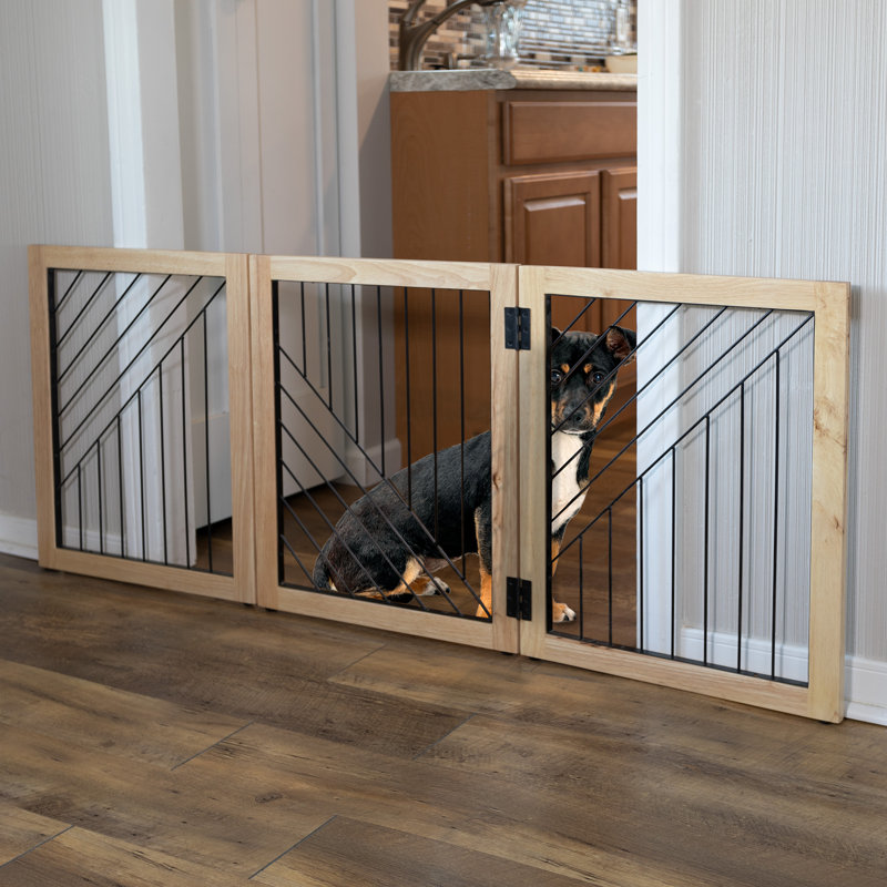 Petmaker wooden pet gate hotsell